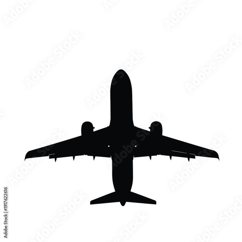 Airplane Silhouette Illustration