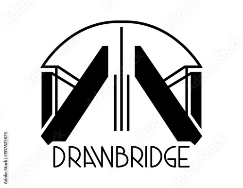 drawbridge vector logo