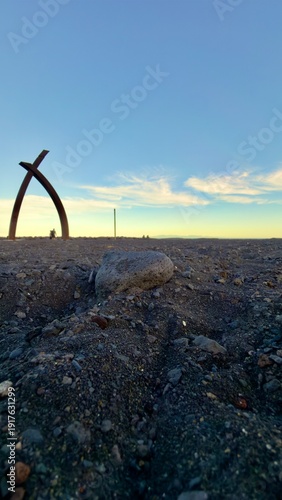 Stein am Strand