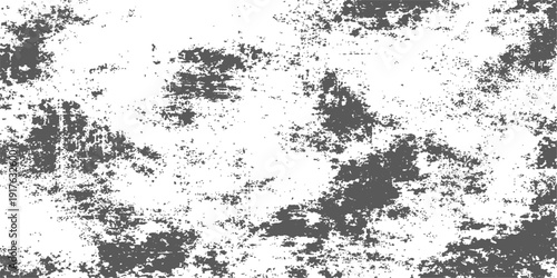 Wallpaper Mural Vintage floral design featuring an abstract black ink spray pattern and a dirty splatter paint texture on a vector grunge background frame Torontodigital.ca