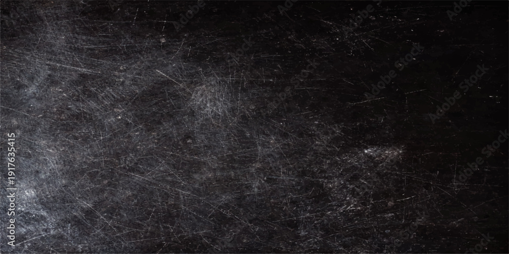 Obraz premium A dark grunge texture with rain falling on a black and white stone wall pattern creates a moody vintage backdrop on this rough blank grey surface
