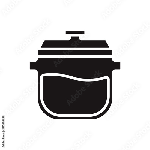 cooking pan icons minimalist flat style design, cooking pan Vector illustration on white background