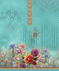 Digial 3piece design for female 