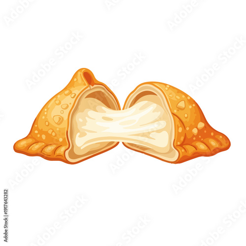 Loaded Cheese Samosa – Crispy Indian Fusion Snack