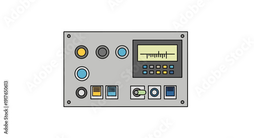 Industrial Control Panel.