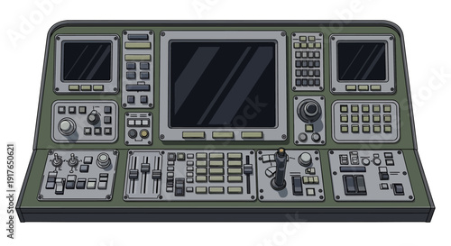Industrial Control Panel System.