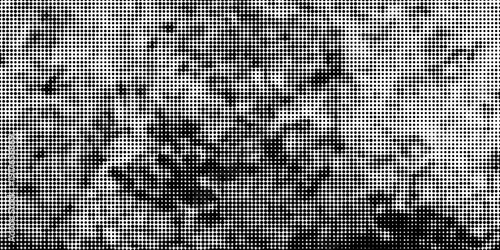 Halftone faded gradient texture. Grunge halftone grit background. White and black sand noise wallpaper. Retro pixilated vector backdrop