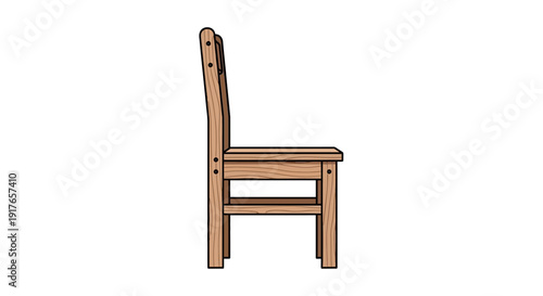 Brown Wooden Chair Furniture.