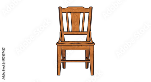 Brown Wooden Chair Furniture.