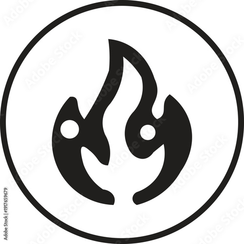 High Voltage Warning Sign Icon – Electrical Hazard Symbol