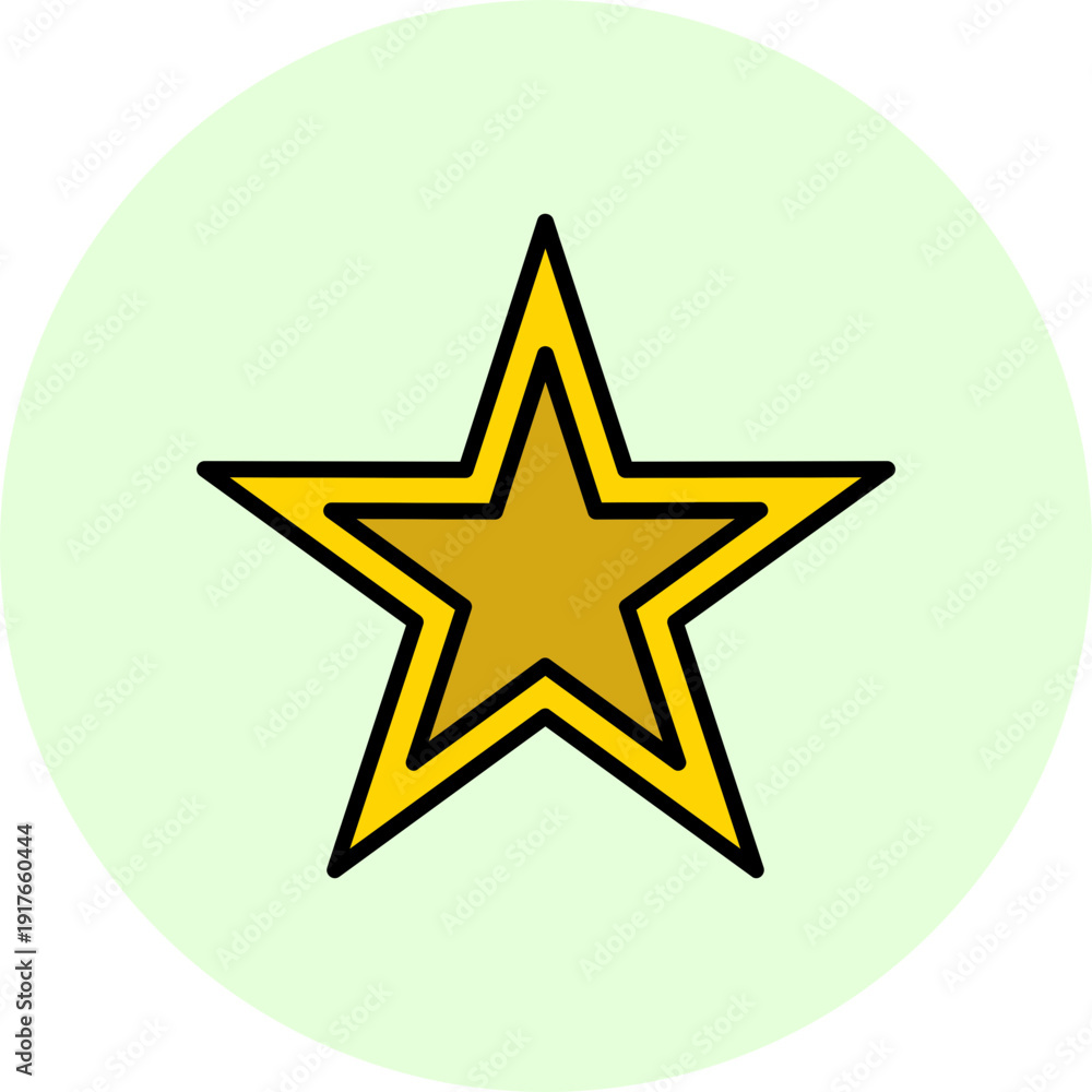 Obraz premium Star Vector Icon