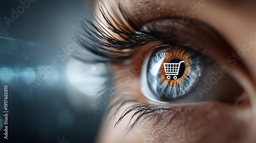 E-Commerce Vision: Close-up...