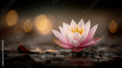 Serene Lotus Blossom: A del...
