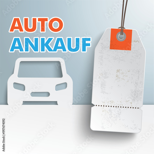 Autoankauf Preisschild
