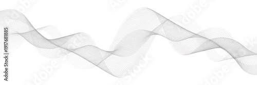 Sophisticated Grey Swirl Motion: High-Resolution Graphic Element