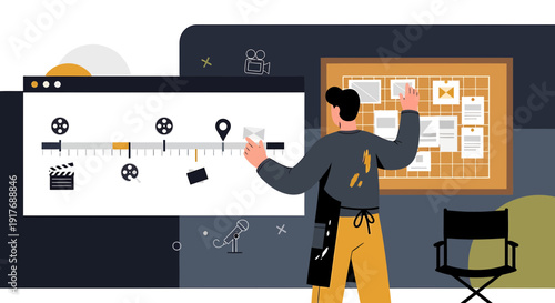 Filmmaking Planning: Timeline, Storyboard, and Creative Process