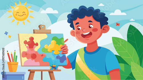 happy-child-on-autism-spectrum-smiling-while-paint.eps