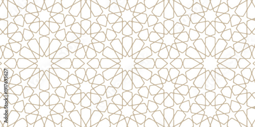 ramadhan pattern. islamic pattern background. Seamless geometric pattern in authentic islamic style. seamless pattern. vector illustration
