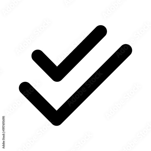 Double tick icon