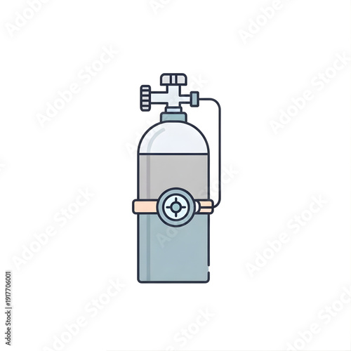 Oxygen Tank with Regulator