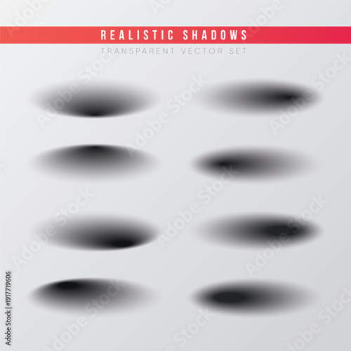 Vector shadow images. Can be used in web design, printing, outdoor advertising, souvenirs, packaging, and more.
