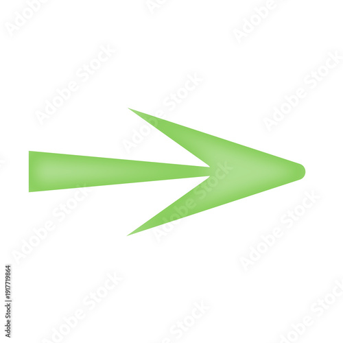 Free Download Green Arrow Pointing Right - GFXLoad