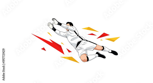 Martial Artist Performing Judo Throw Technique.