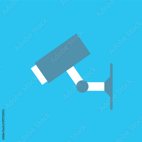 シンプルな防犯カメラのアイコン