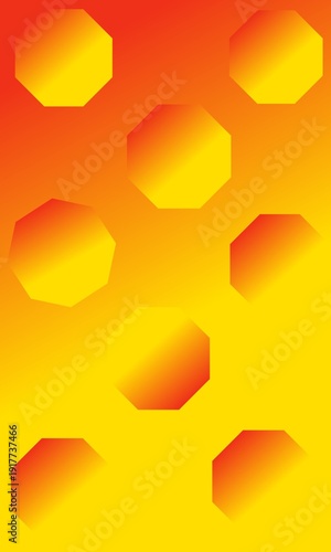 abstract background with hexagons