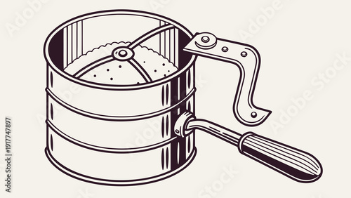 A classic front-load dumpster icon represented as a vector graphic illustration.