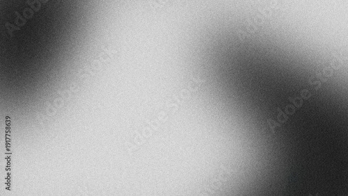 Foto Grainy Black and White Abstract Gradient Texture Background