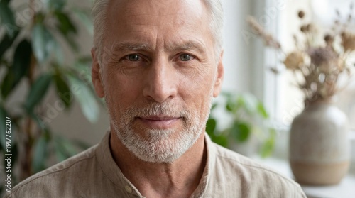 An engaging portrait of an ...