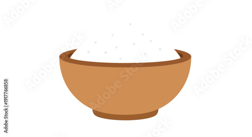 Brown Ceramic Bowl Empty.