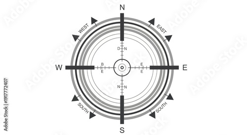 Compass Rose Navigation Tool.