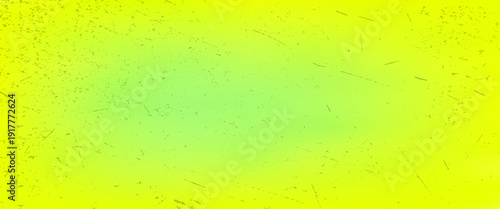 Bright yellow and green grunge gradient background with scratched texture, perfect for fresh summer and spring posters, eco branding and modern web design