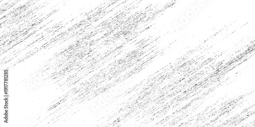 Black and white diagonal grunge texture background with lines fast motion blur, making it an ideal overlay design.