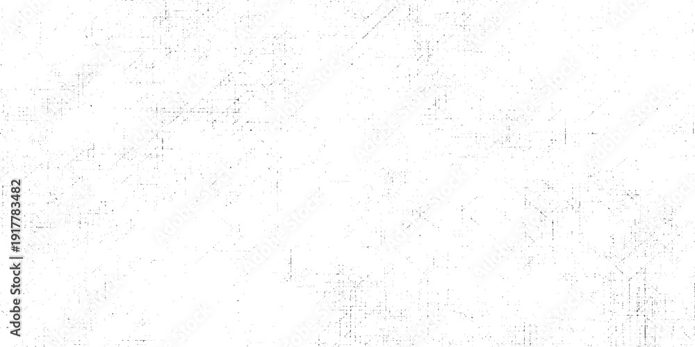Fototapeta premium Black and white distressed grunge texture with grainy noise for artistic vintage overlay effect for use as a mask, overlay, or background to create a weathered.