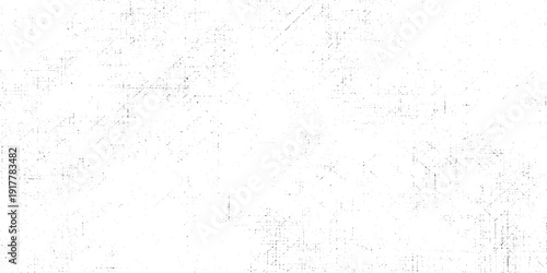 Black and white distressed grunge texture with grainy noise for artistic vintage overlay effect for use as a mask, overlay, or background to create a weathered.