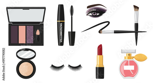 Makeup Products and Cosmetics.