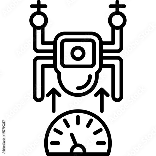 Drone Speed Icon