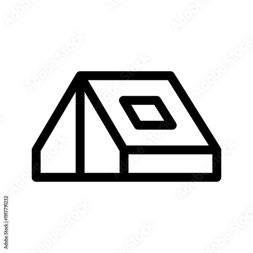 Camp Icon Vector Symbol Design Illustration