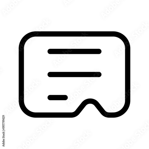 Post Icon Vector Symbol Design Illustration
