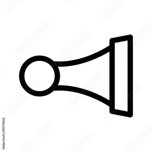 Air Horn Icon Vector Symbol Design Illustration
