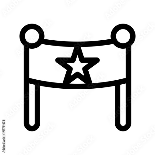 Banner Icon Vector Symbol Design Illustration