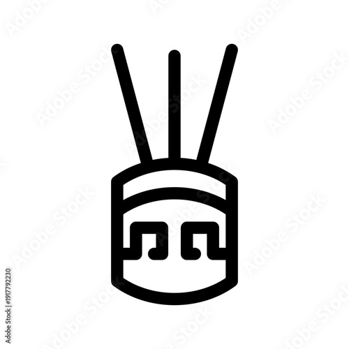 Incense Icon Vector Symbol Design Illustration