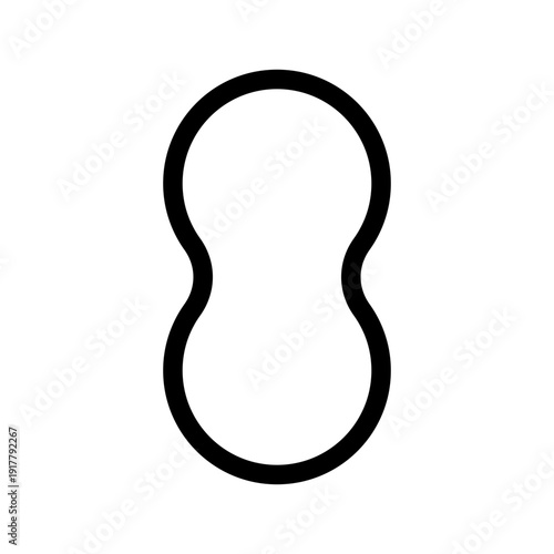 Vaginal Ring Icon Vector Symbol Design Illustration