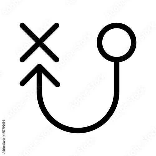 Strategy Plan Icon Vector Symbol Design Illustration