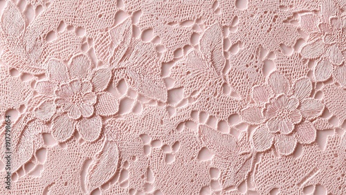 レース生地　ピンク　背景素材