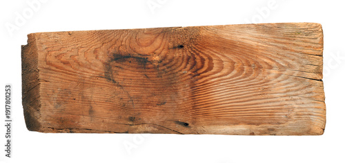 Old wooden sign board background. plank wood isolated for design art work or add text message. 