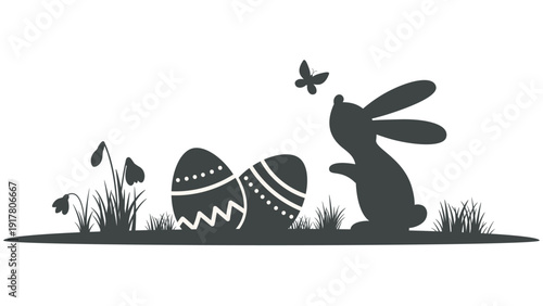 easter clip art wirh bunny